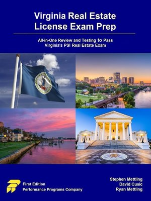 cover image of Virginia Real Estate License Exam Prep